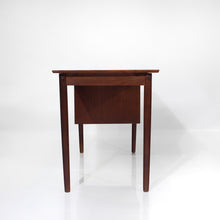 Load image into Gallery viewer, Arne Wahl Iversen Teak Mid Century Danish Writing Desk