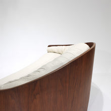 Load image into Gallery viewer, Rare Henry P. Glass Intimate Island Suite Walnut Sofa / Loveseat