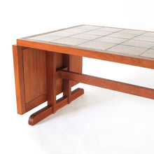 Load image into Gallery viewer, Danish Modern Dining Table Gangsø Møbler with Tile Inlay - Long 103"