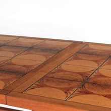 Load image into Gallery viewer, Danish Modern Dining Table Gangsø Møbler with Tile Inlay - Long 103"