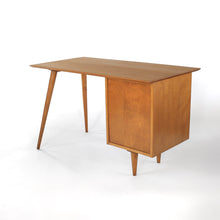 Load image into Gallery viewer, Paul McCobb Planner Group Desk in Solid Maple by Winchendon