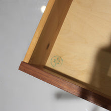 Load image into Gallery viewer, Stunning Mid-Century Danish Teak Desk with Trapezoid Base