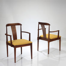 Load image into Gallery viewer, Mid-Century Modern Walnut Dining Chairs by Dillingham  - Set of 4