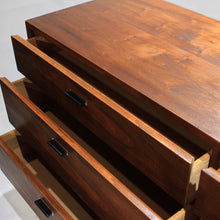 Load image into Gallery viewer, Mid-Century Jack Cartwright 6 Drawer Walnut Dresser