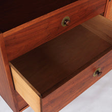 Load image into Gallery viewer, Jack Cartwright for Founders Walnut and Cane Credenza with Rare Hutch