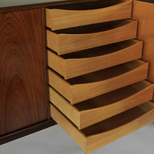 Load image into Gallery viewer, Exquisite Scandinavian Modern Sideboard / Credenza in Mahogany
