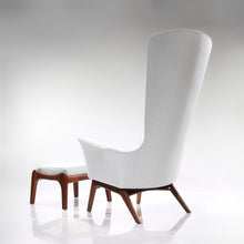 Load image into Gallery viewer, Sensational Adrian Pearsall Sculptural High Back Lounge Chair and Ottoman