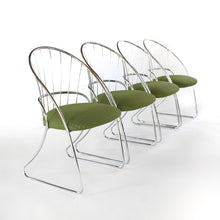 Load image into Gallery viewer, Mid Century Modern Chrome Dining Chairs by Daystrom