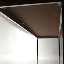 Load image into Gallery viewer, Florence Knoll Conference Table in Chrome and Walnut Formica