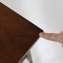 Load image into Gallery viewer, Broyhill Brasilia 5 Drawer Desk Walnut with Cane