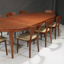 Load image into Gallery viewer, Jörgen Linde and Niels Koefoed Dining Set of 8 Teak Peter Chairs 1 Table