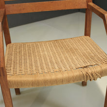 Load image into Gallery viewer, Pair of Niels Moller Model 404 Armchairs Teak and Papercord