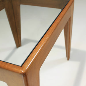 Italian Asymmetrical End Tables in the Manner of Gio Ponti