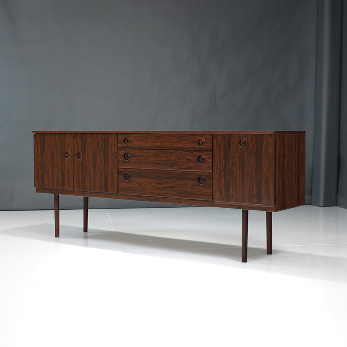 Mid-Century Modern Rosewood Credenza / Sideboard