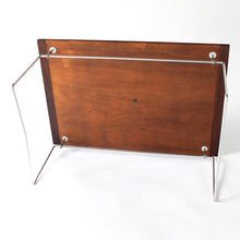 Load image into Gallery viewer, RARE Dokka Møbler Vintage Rosewood Coffee Table with Metal Base