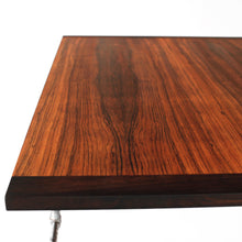 Load image into Gallery viewer, RARE Dokka Møbler Vintage Rosewood Coffee Table with Metal Base