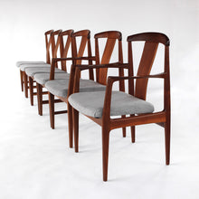 Load image into Gallery viewer, RARE Folke Ohlsson Dining Chairs Set of 6 in Teak for Dux Vintage Mid Century