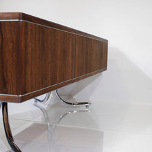 Load image into Gallery viewer, Sensational Mid-Century Modern Executive Desk with Steel Splayed Legs