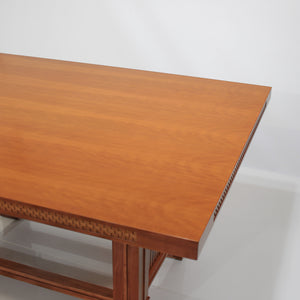 (Private Listing for Paul) Frank Lloyd Wright Rectangle Dining Table - Model 615 Husser