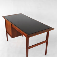 Load image into Gallery viewer, Jack Cartwright for Founders Desk Walnut Slate Top Vintage Mid Century Modern