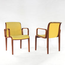 Load image into Gallery viewer, Pair of 1970 Knoll Bentwood Armchairs Mid Century Modern