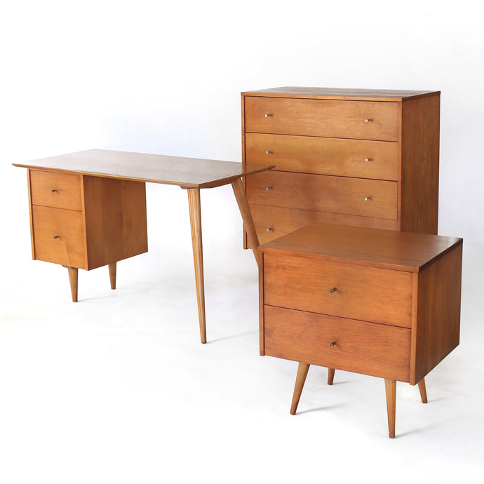 Paul McCobb Collection Dresser, Nightstand, and Desk