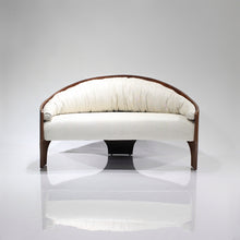 Load image into Gallery viewer, Rare Henry P. Glass Intimate Island Suite Walnut Sofa / Loveseat