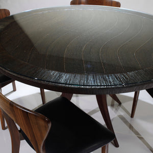 Rare Dining Set - Peter Chairs with Vintage Round Table