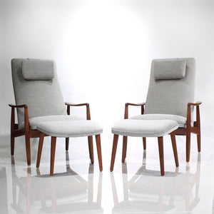 Søren Ladefoged for SL Møbler Teak Lounge Chairs