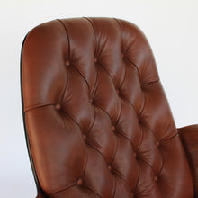 Load image into Gallery viewer, Plycraft George Mulhauser ‘Mrs. Chair’ in Leather - Mid Century Modern Lounge Chair