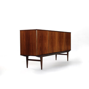 Exquisite Scandinavian Modern Sideboard / Credenza in Mahogany