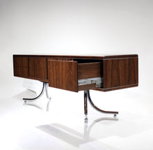 Load image into Gallery viewer, Sensational Mid-Century Modern Credenza with Steel Splayed Legs