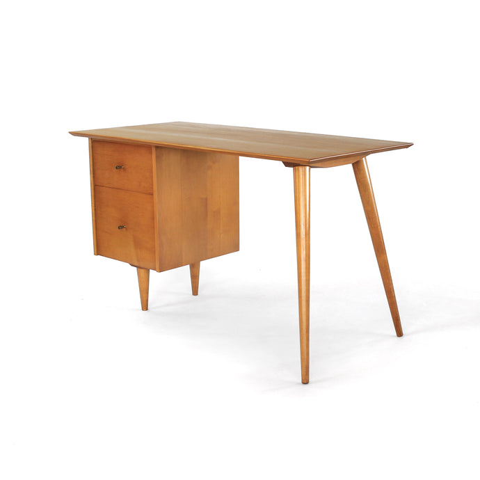 Paul McCobb Planner Group Desk in Solid Maple by Winchendon
