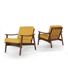 Load image into Gallery viewer, Mid Century Modern Lounge Chairs - a Pair