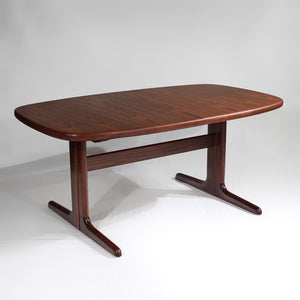 Mid Century Rosewood Extension Dining Table by Skovby