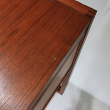 Load image into Gallery viewer, Stunning Mid-Century Danish Teak Desk with Trapezoid Base