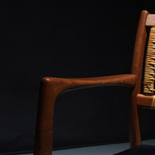 Load image into Gallery viewer, Armchair in Teak and Cane by Sylve Stenquist for Dux of Sweden