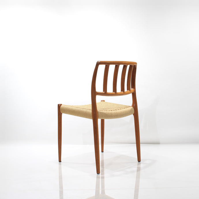 Møller 83 Side Chair in Teak & Paper Cord