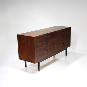 Mid-Century Harvey Probber 6 Drawer Walnut Dresser