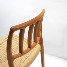 Load image into Gallery viewer, Møller 83 Side Chair in Teak &amp; Paper Cord