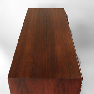 Stunning Jens Risom Petite Walnut Credenza