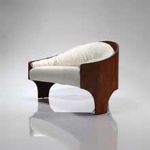 Load image into Gallery viewer, Rare Henry P. Glass Intimate Island Suite Walnut Sofa / Loveseat