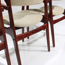 Load image into Gallery viewer, Erik Buch Rosewood Model 50 Dining Chairs - Set of 6