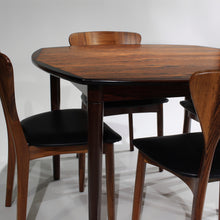 Load image into Gallery viewer, RARE Rosewood ‘Peter’ Chairs by Niels Koefoed and Rosewood Table by Rastad Relling