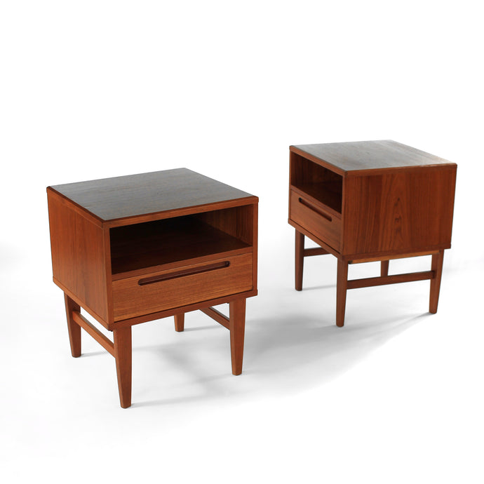 Nils Jonsson Danish Teak Nightstands