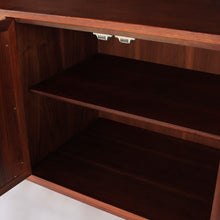 Load image into Gallery viewer, Jack Cartwright for Founders Walnut and Cane Credenza with Rare Hutch