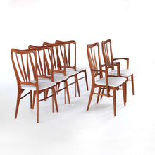 Load image into Gallery viewer, Niels Koefoed Teak Dining Set with Gate Leg Table and 6 Ingrid Dining Chairs