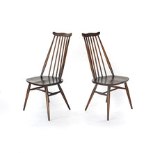 Load image into Gallery viewer, Mid Century Early Ercol Goldsmith Windsor Dining Chairs - Set of 2