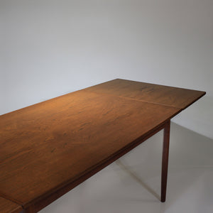 Mid-Century Danish Modern Long Teak Extension Table -attr Niels Møller