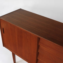 Load image into Gallery viewer, Nils Jonsson Credenza with Hutch for Troeds Mid Century Scandinavian Design Vintage Modern Sideboard Hutch / China Cabinet